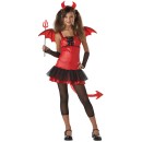 Devil Girl Pre-Teen Costume
