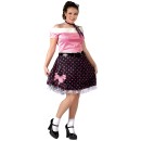 50s Poodle Adult Plus Costume