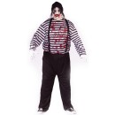 Maniacal Mime Adult Plus Costume