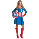 Captain America Female Classic Adult Costume